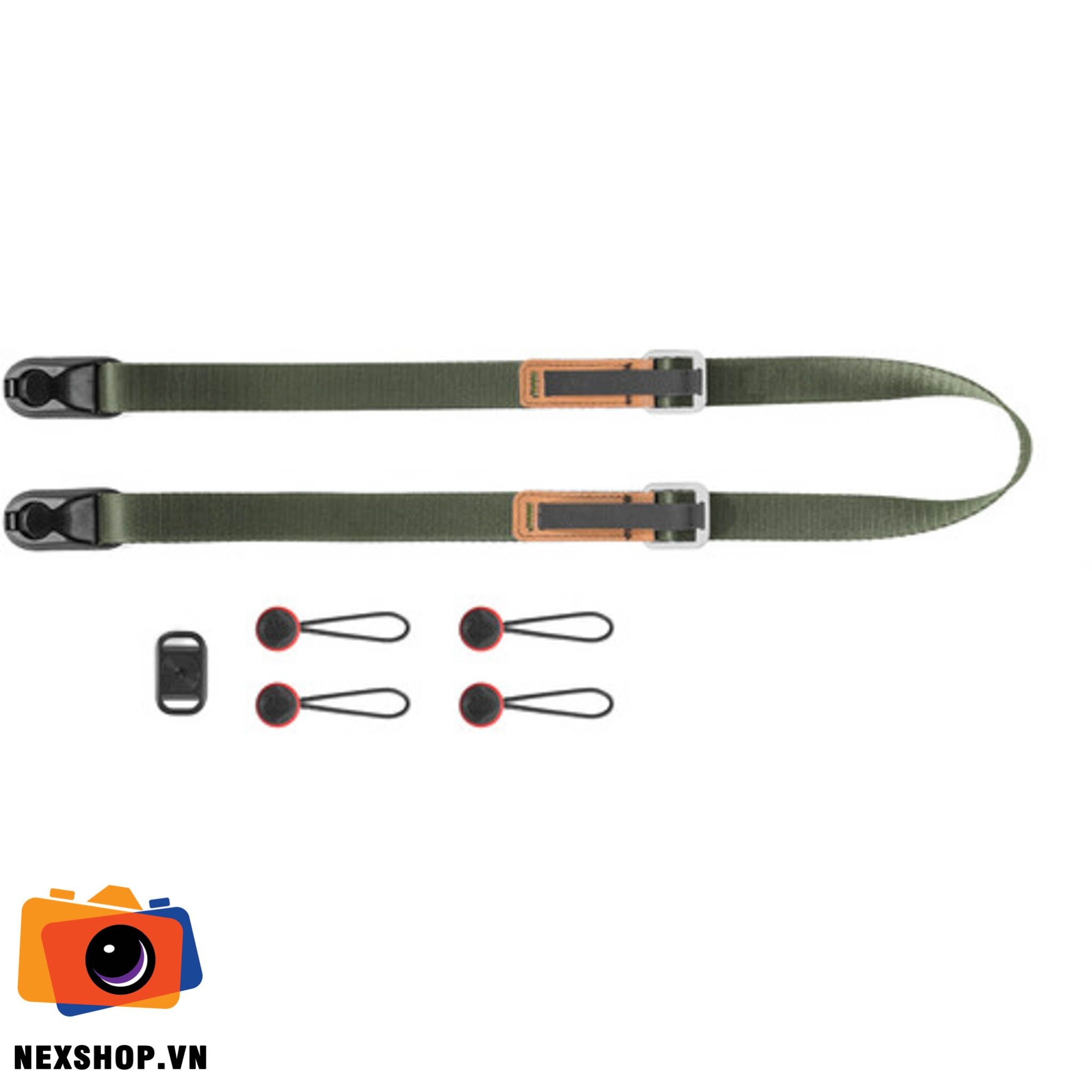 Dây đeo máy ảnh Peak Design Leash Ver2 - Camera Strap | Màu Sage