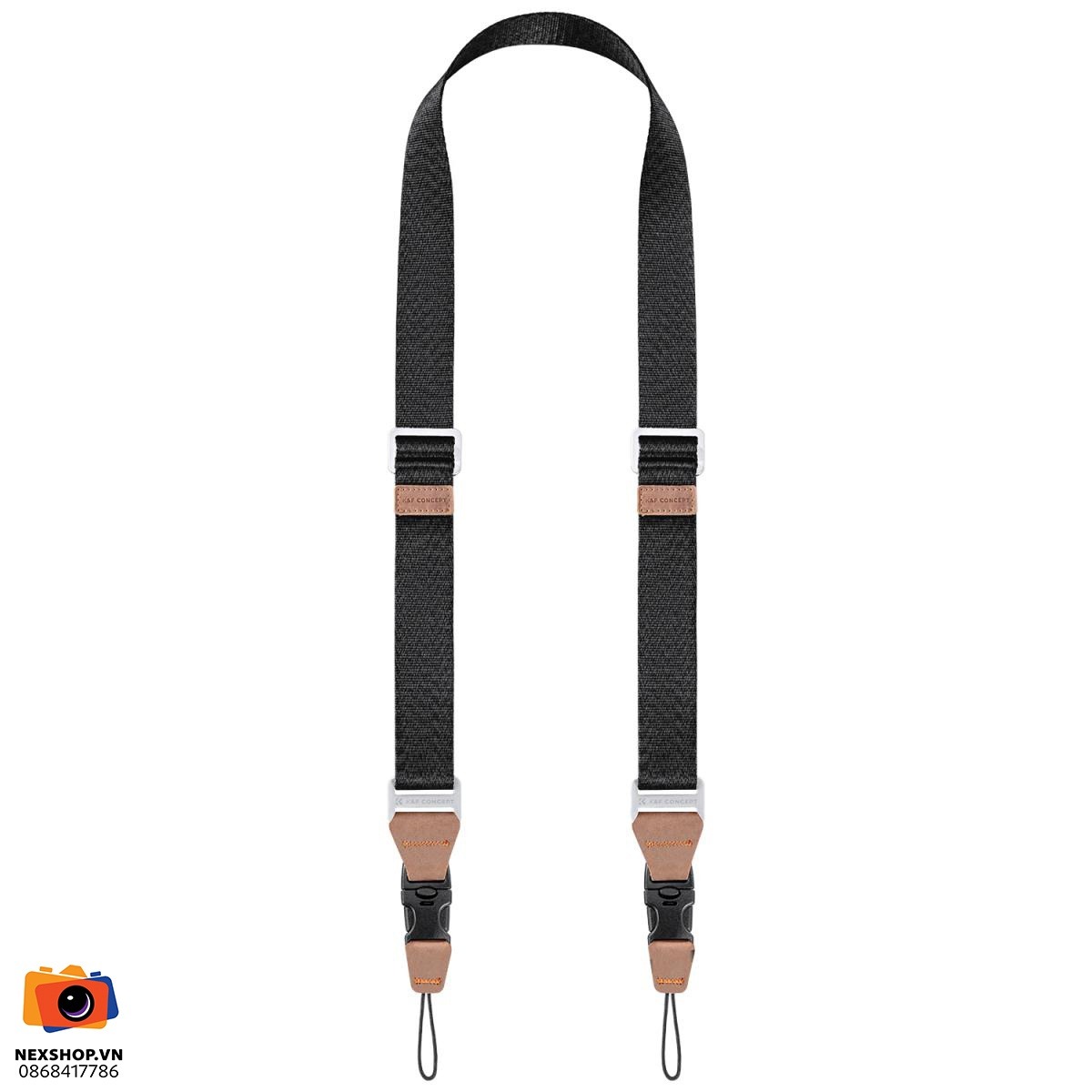 Dây máy ảnh KNF Strap Urban Wander 01 | Black