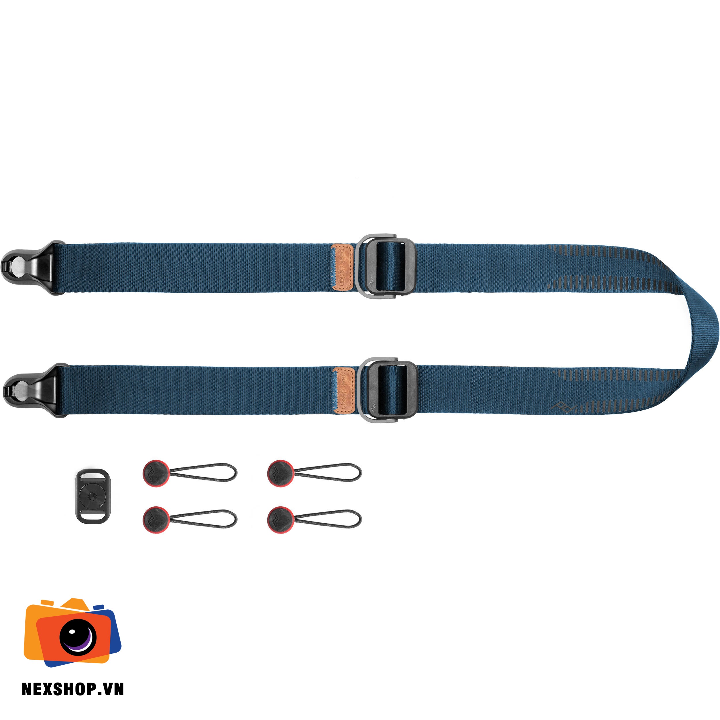 Dây máy ảnh Peak Design Slide Lite | Màu Midnight | Chính hãng