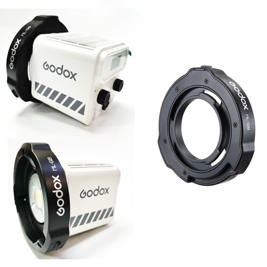 Đế chuyển ngàm Bowen qua ngàm Godox cho dòng ML60Bi, ML100Bi, AD300 - Godox ML-GB
