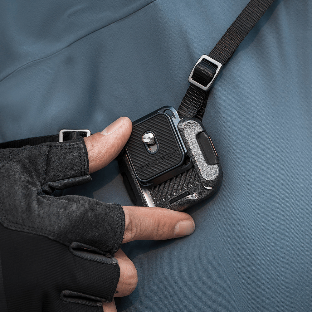 Đế tháo nhanh PGYTECH Shoulder Strap + Plate / Arca-Type QR Plate | Chính hãng