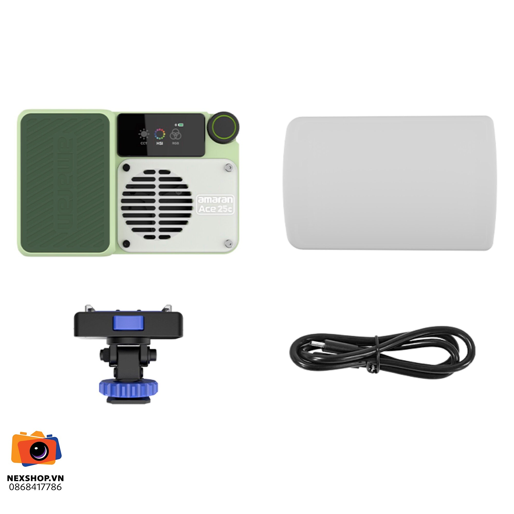 Đèn Amaran ACE 25c Colorful Light | Green | Chính hãng Aputure