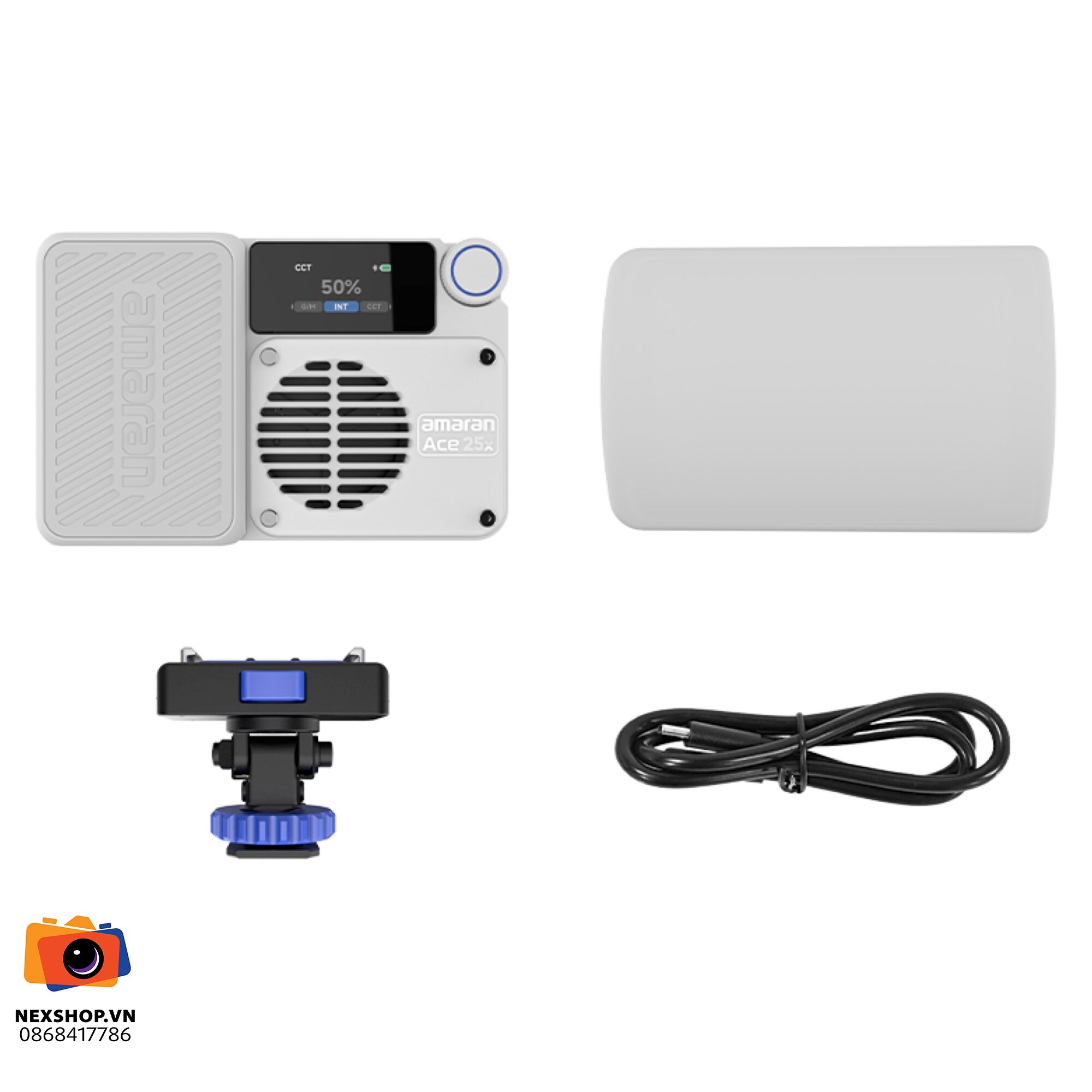 Đèn Amaran ACE 25x Bi-Color Light | White | Chính hãng Aputure