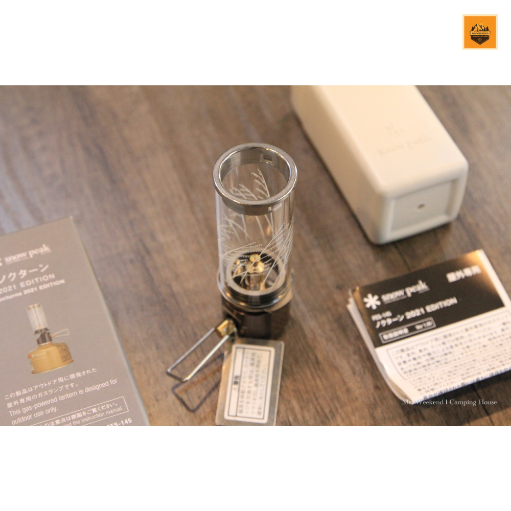Đèn Dã Ngoại Snow Peak 2021 EDITION FES-145 Gas Lantern Nocturne | Chính hãng