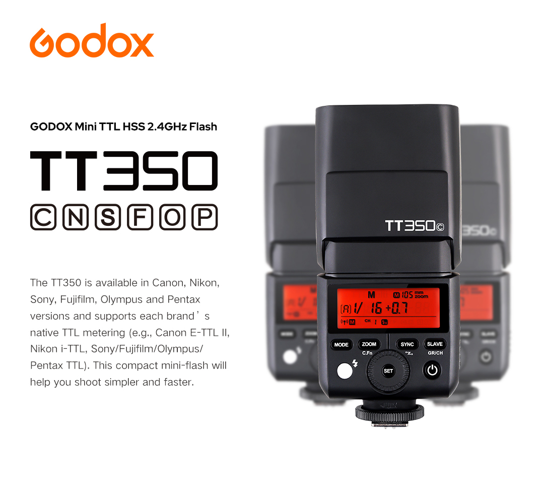 Đèn Flash GODOX TT350 | FUJI