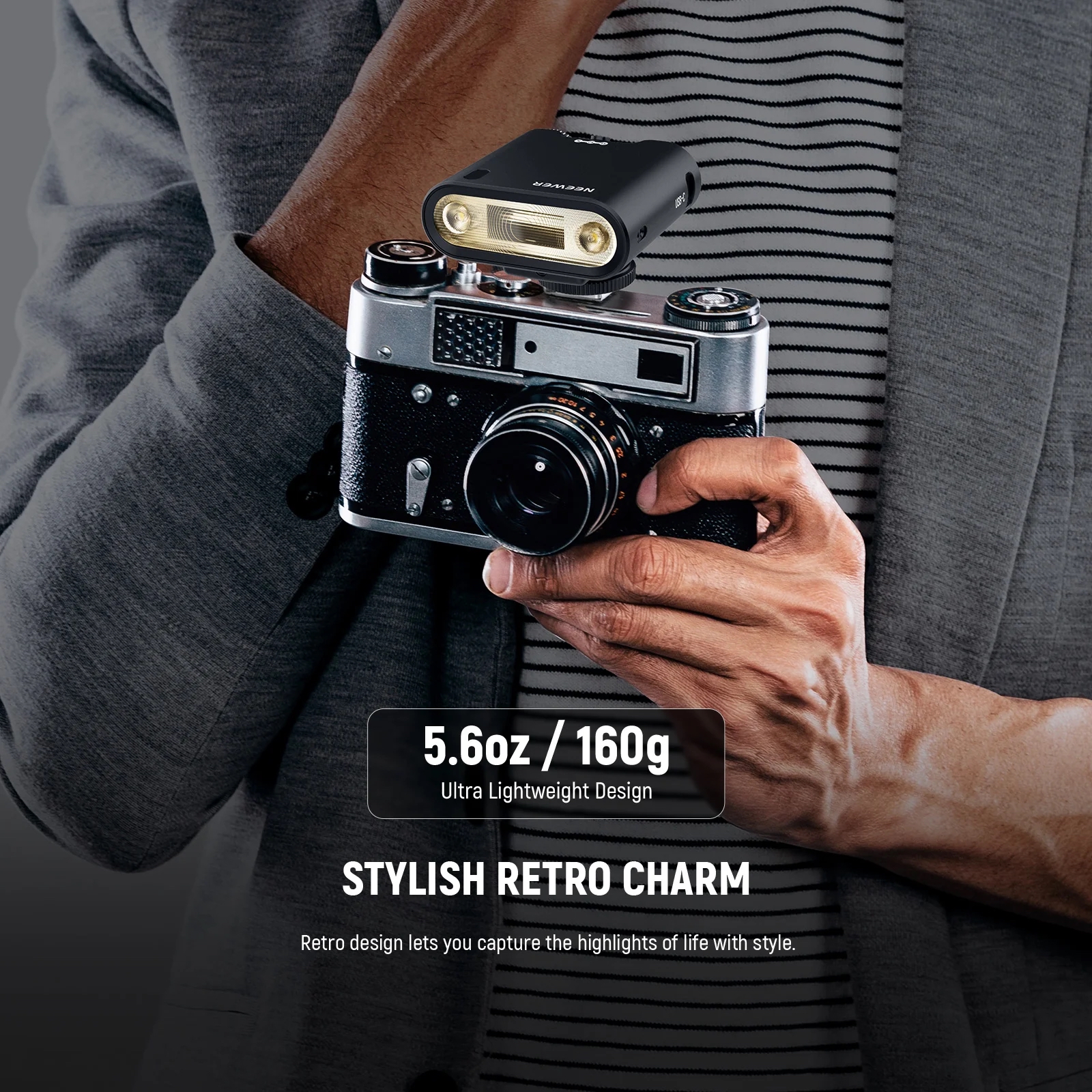 Đèn Flash Máy Ảnh Neewer Z160 Auto & Manual Modes | Chính hãng