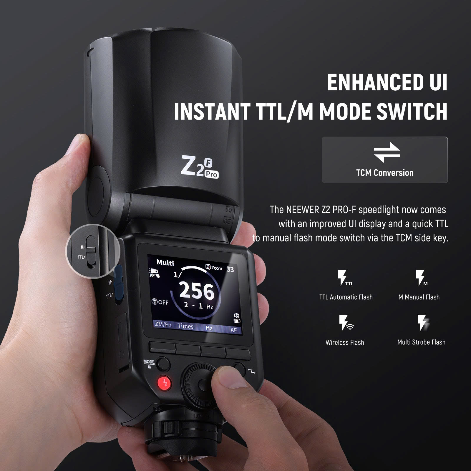 Đèn Flash Neewer Z2 Pro 76Ws For Fujifilm | Chính hãng
