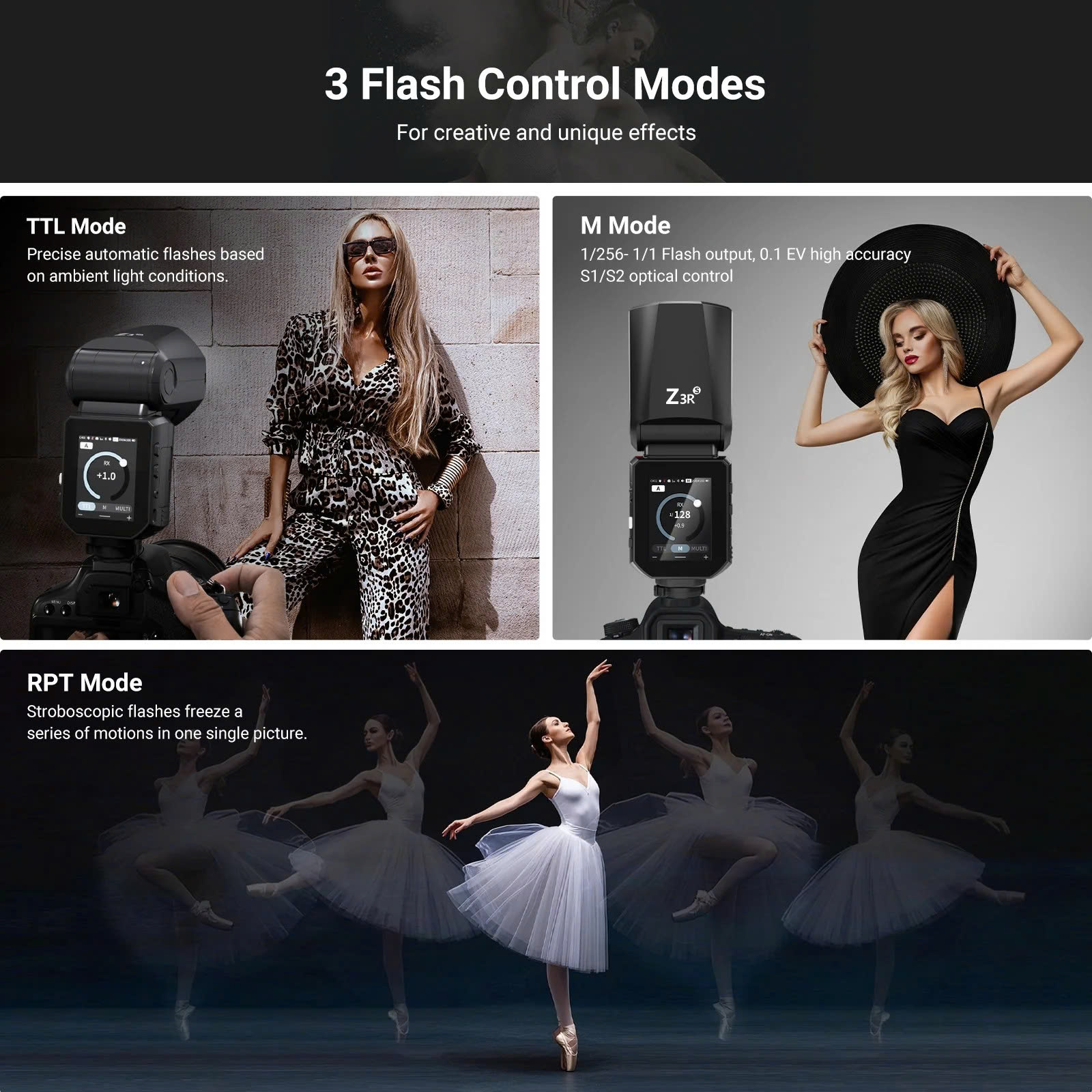 Đèn Flash Neewer Z3R 100Ws Đầu Tròn For Sony | Chính hãng