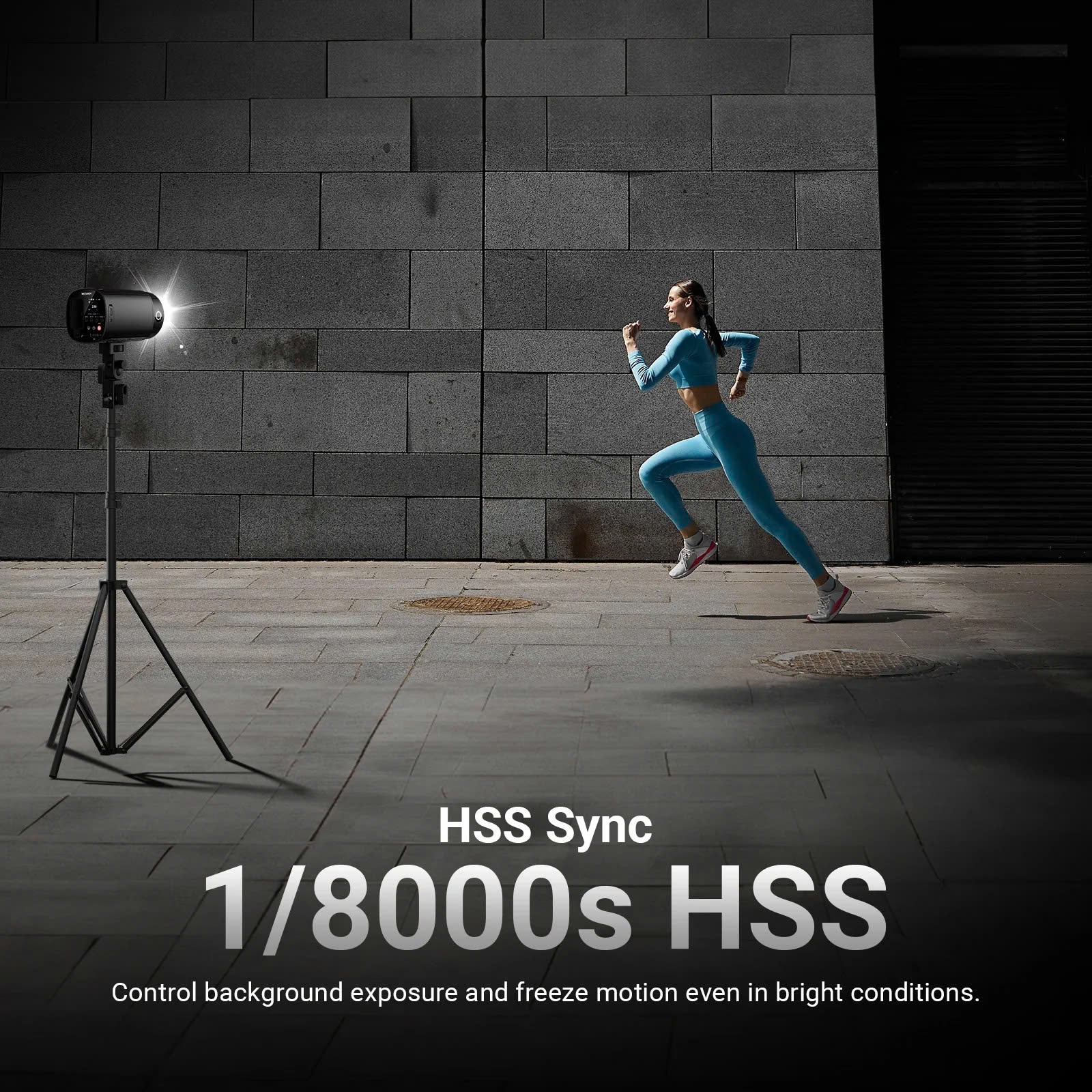 Đèn Flash Studio NEEWER Q120 120Ws 2.4G TTL | Chính hãng