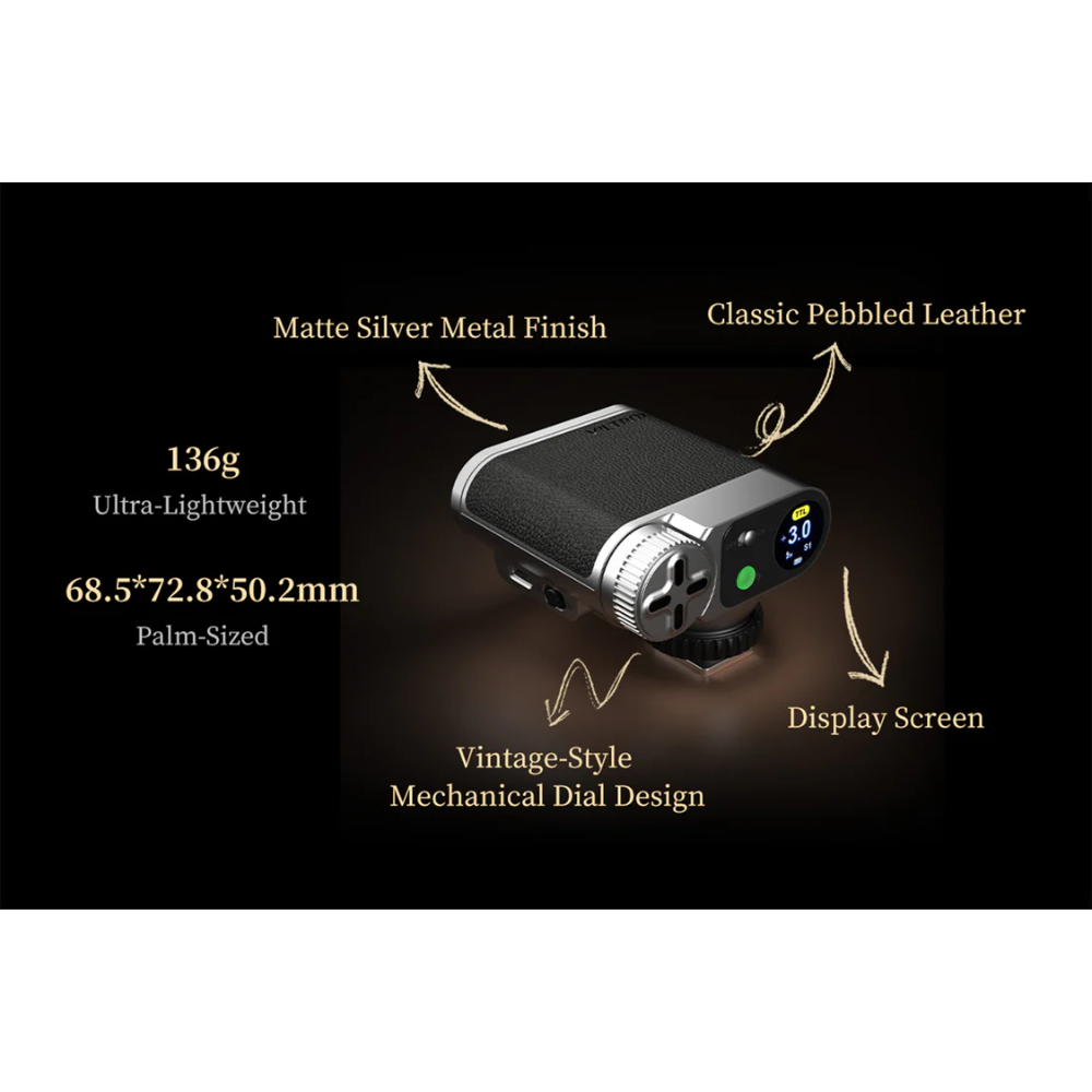 Đèn Flash Viltrox Vintage Z1 Pro Auto TTL, HSS 1/8000s Cho Máy Ảnh Sony, Fujifilm, Nikon, Canon Chính Hãng