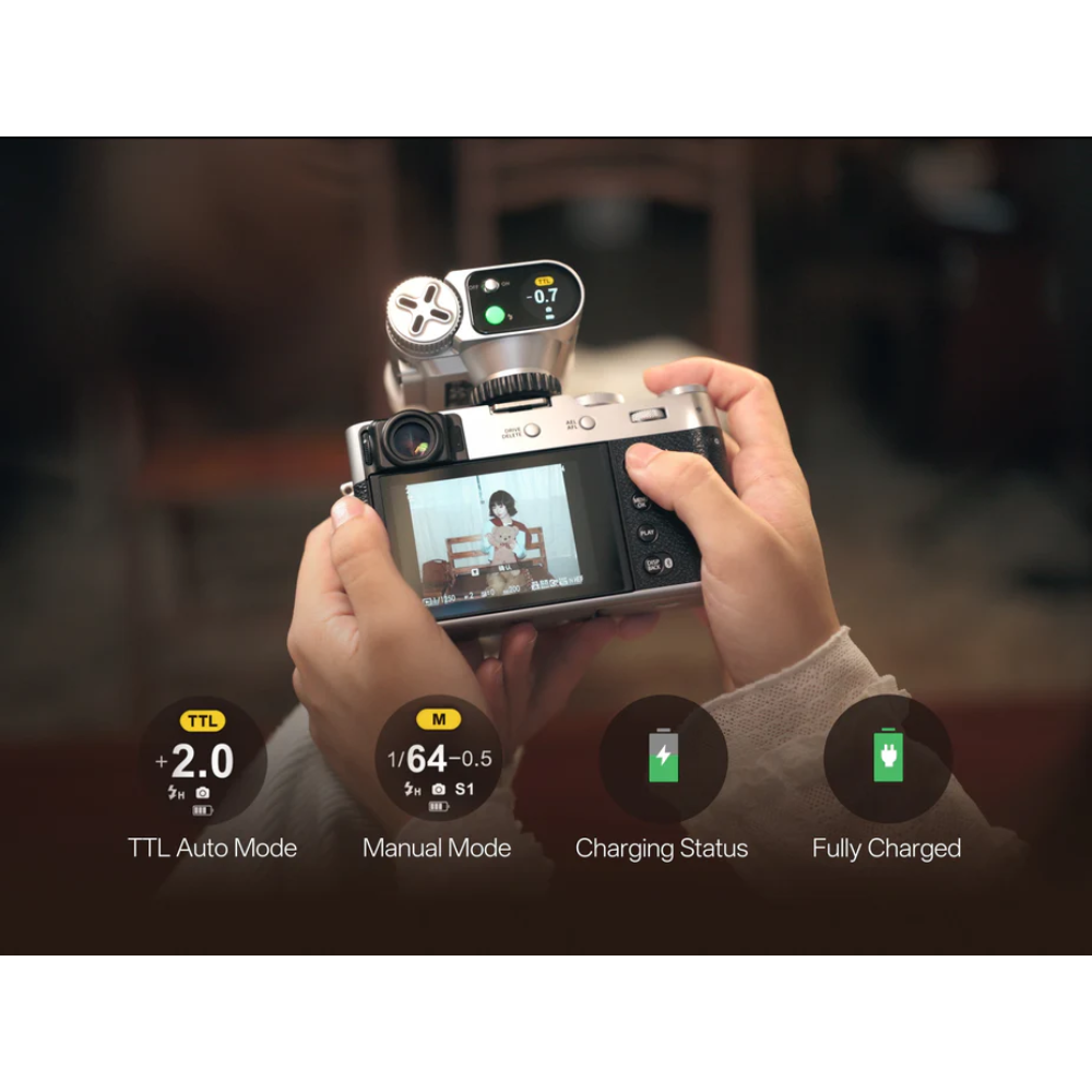 Đèn Flash Viltrox Vintage Z1 Pro Auto TTL, HSS 1/8000s Cho Máy Ảnh Sony, Fujifilm, Nikon, Canon Chính Hãng