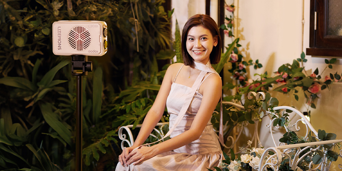 Đèn LED Godox C30R | Chính hãng
