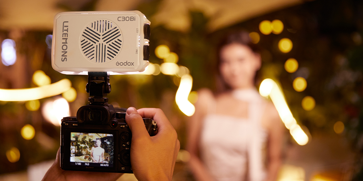 Đèn LED Godox C30R | Chính hãng
