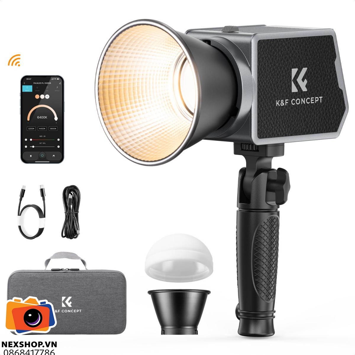 Đèn LED KNF Concept PL-60B 60W COB