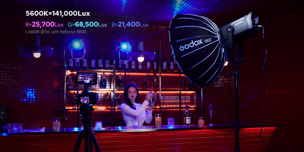 Đèn LED Litemons RGB Godox LA600R K1 / LA600Bi K1 | Chính hãng
