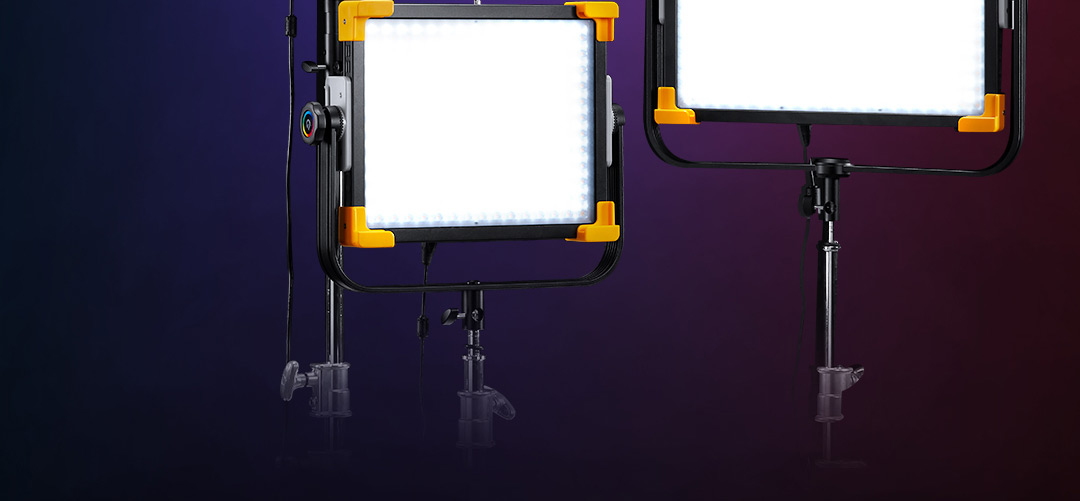 Đèn LED Panel quay phim 440x410 75W Full RGB Godox LD75R | Chính hãng