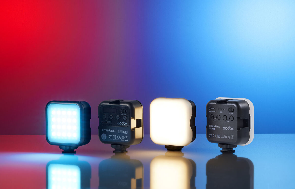 Đèn LED RGB Godox - LED6R | Chính hãng