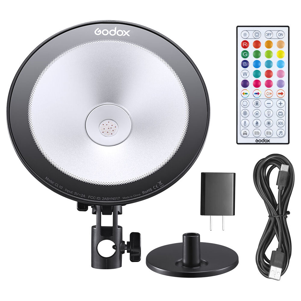 Đèn LED Webcasting Ambient Light RGB 10W Godox - CL10