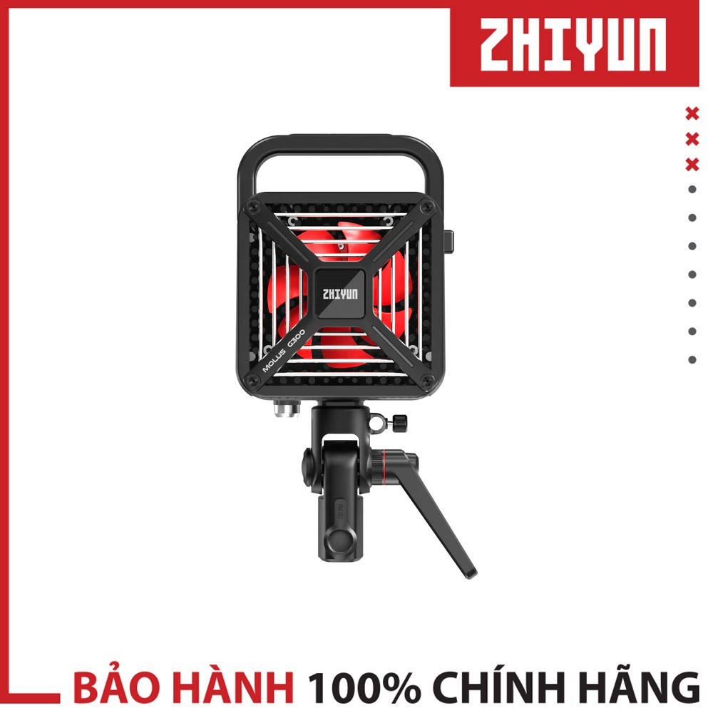 Đèn LED Zhiyun Molus G300 boost công suất lên 500W