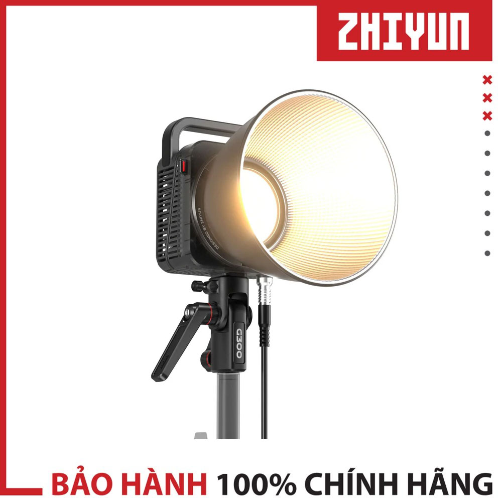 Đèn LED Zhiyun Molus G300 boost công suất lên 500W