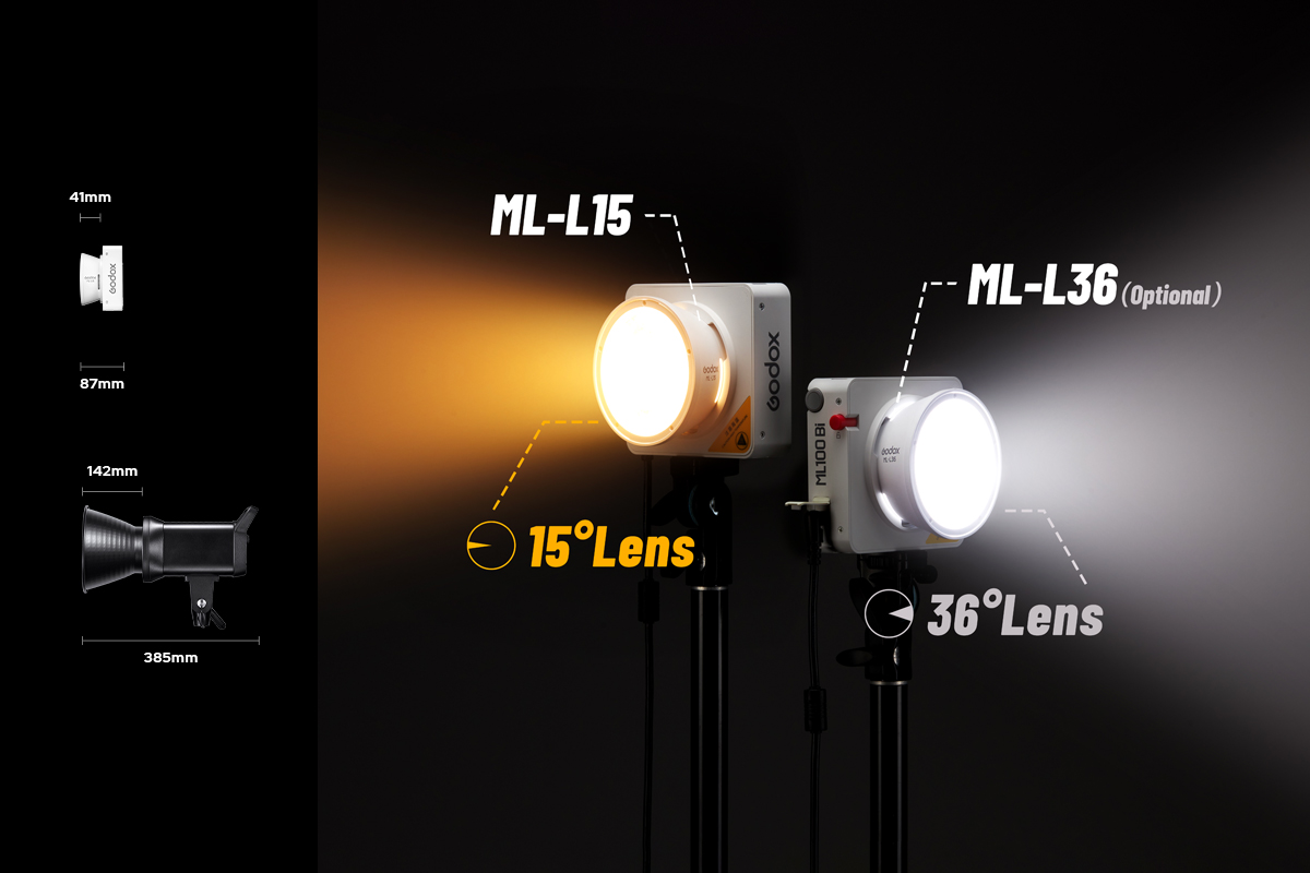 Đèn Portable LED Video Light Godox ML100Bi | Chính hãng