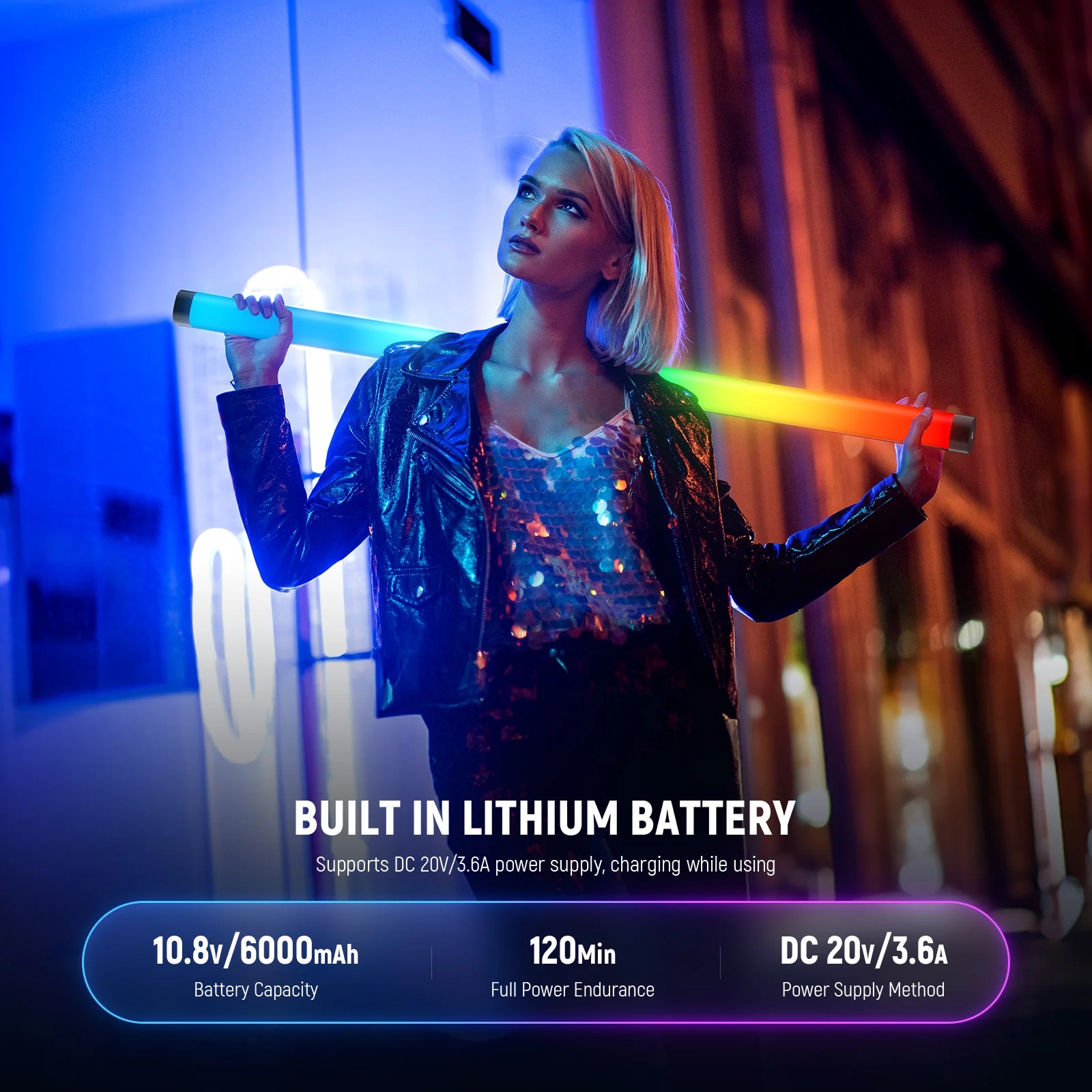 Đèn Tube Led NEEWER TL90C 30W RGBWW | Chính hãng
