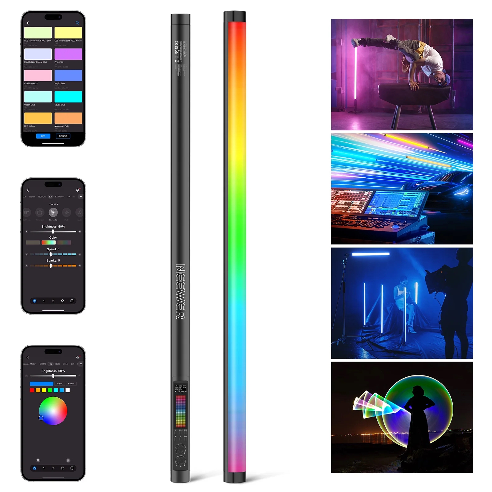 Đèn Tube Led NEEWER TL90C 30W RGBWW | Chính hãng