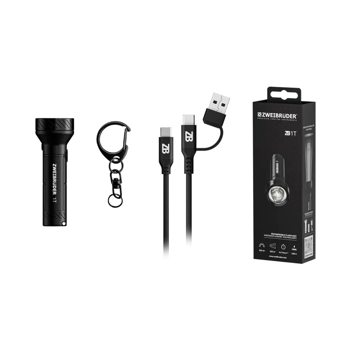 Đèn pin móc khóa Zweibrüder ZB 1T (ZB8401) | Chính hãng