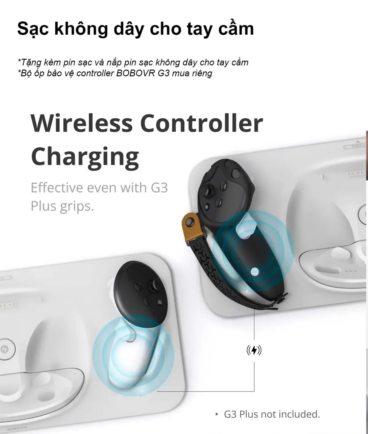 Tay Cầm BOBOVR G3 Bảo Vệ Meta Quest 3 / Quest 3S