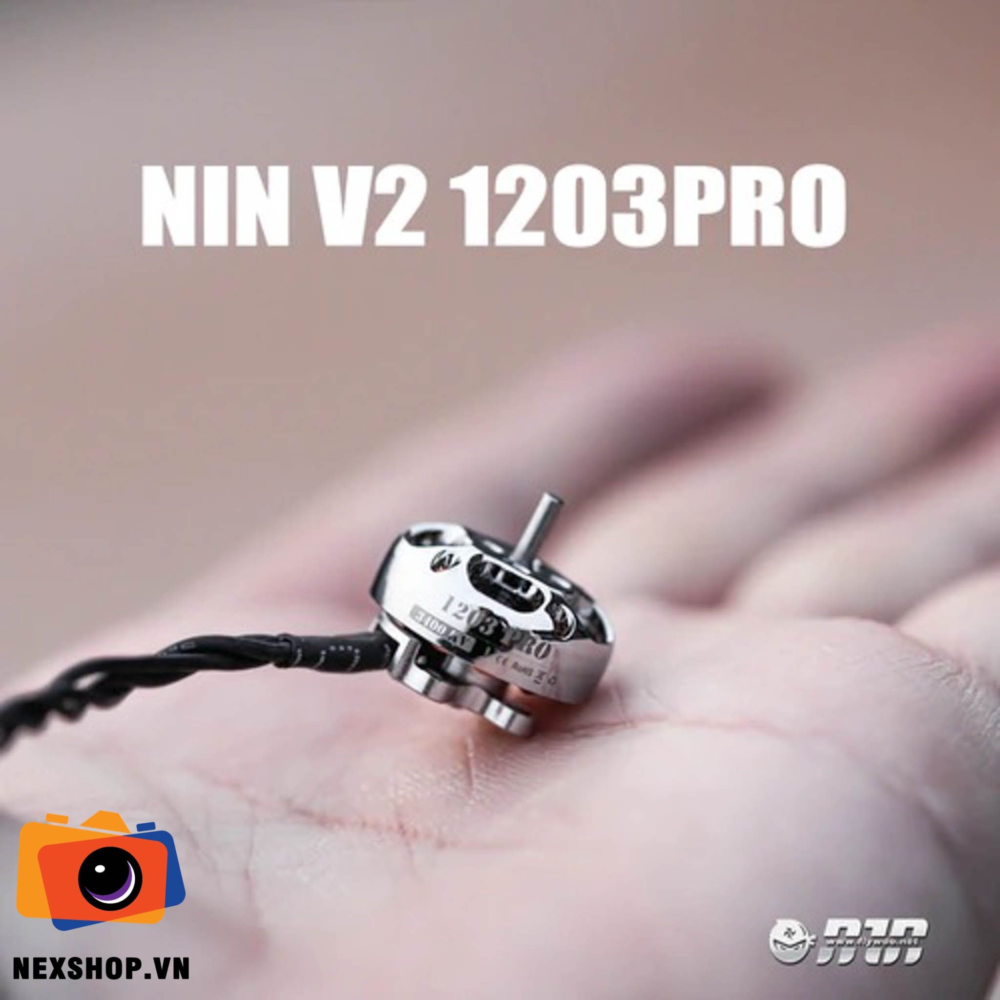 Động cơ không chổi than Flywoo Nin V2 1203PRO 5500KV Silver ( 1 Chiếc )