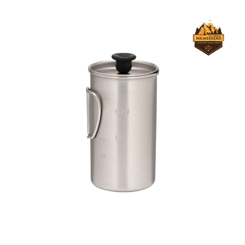 Dụng cụ pha cà phê Snow Peak Titanium French Press, CS-111 | Chính hãng