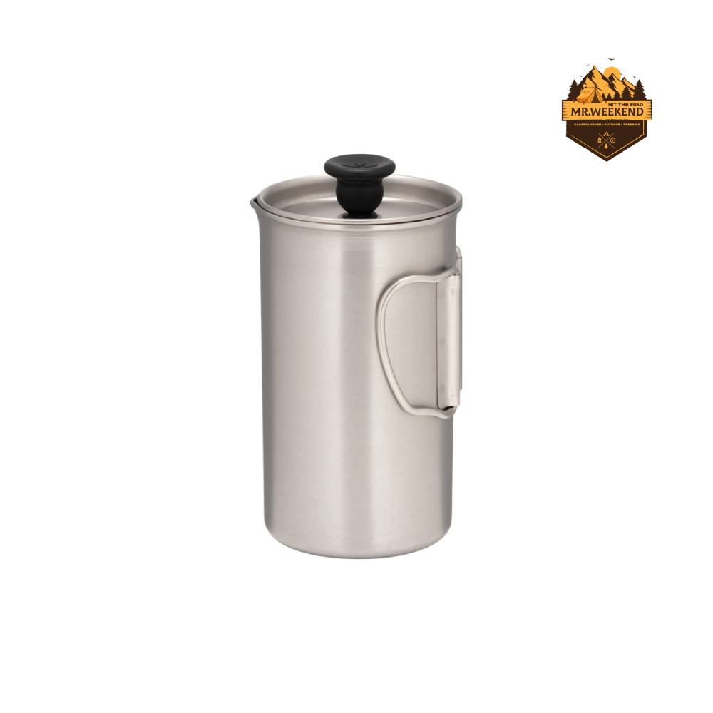 Dụng cụ pha cà phê Snow Peak Titanium French Press, CS-111 | Chính hãng
