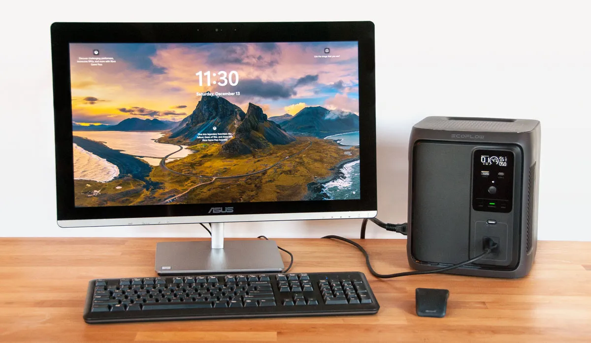 Thực tế sử dụng EcoFlow DELTA 3 Air làm bộ lưu điện UPS cho dàn máy tính PC bàn làm việc
