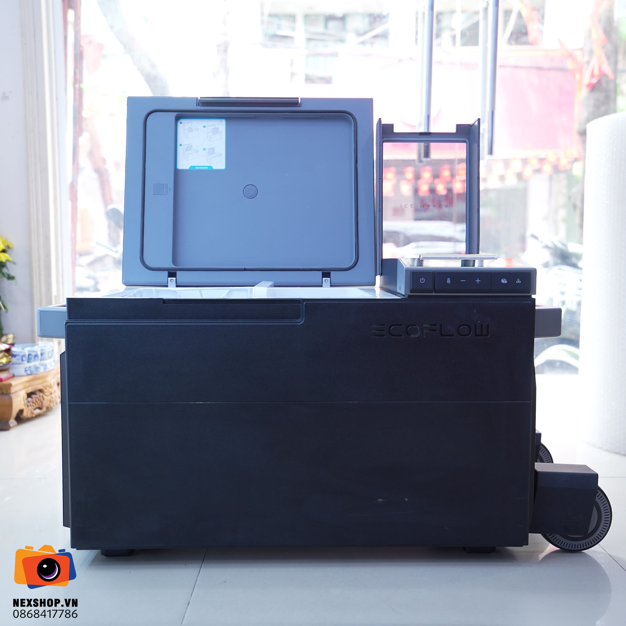 EcoFlow GLACIER Tủ lạnh camping | Used ( Chưa gồm pin )