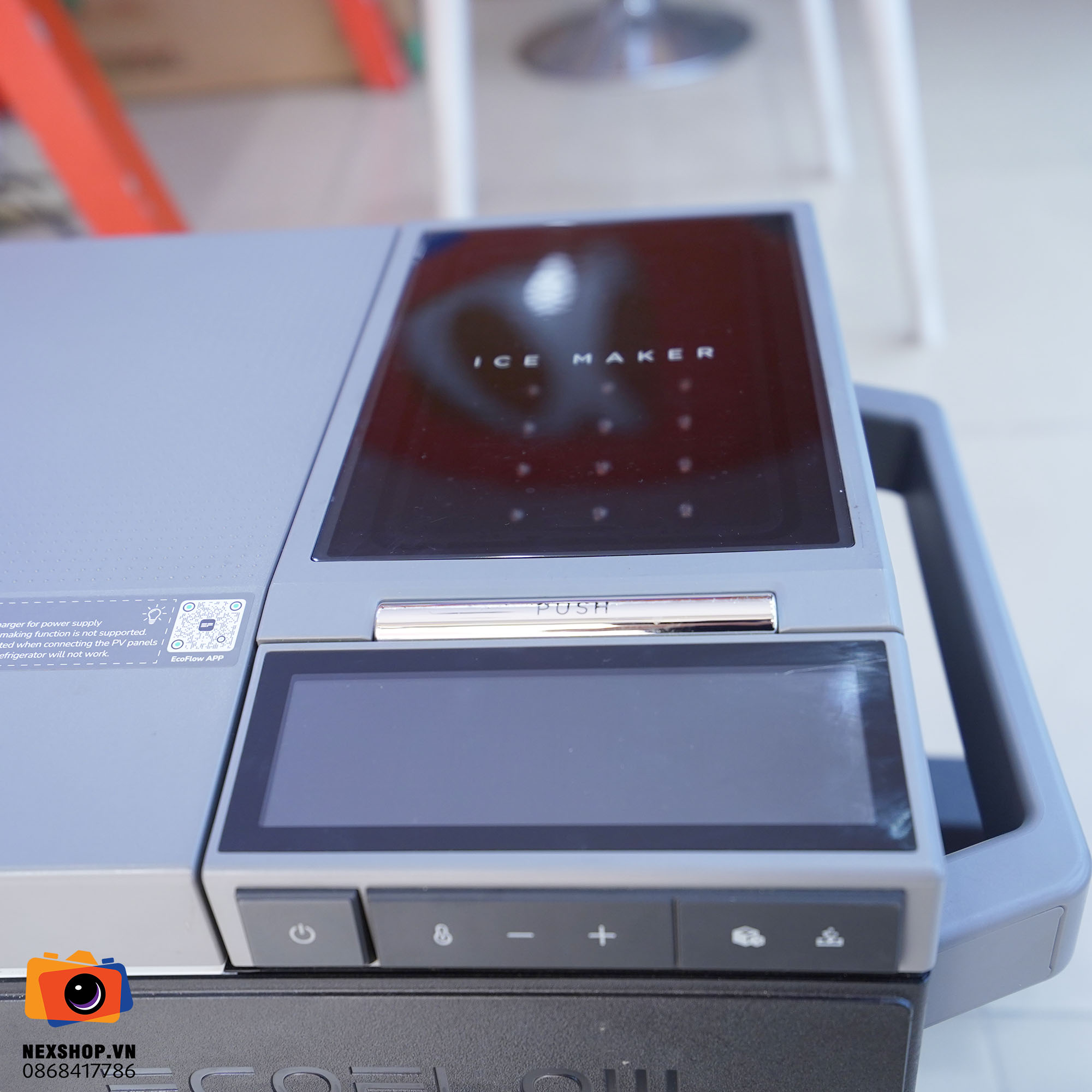 EcoFlow GLACIER Tủ lạnh camping | Used ( Chưa gồm pin )