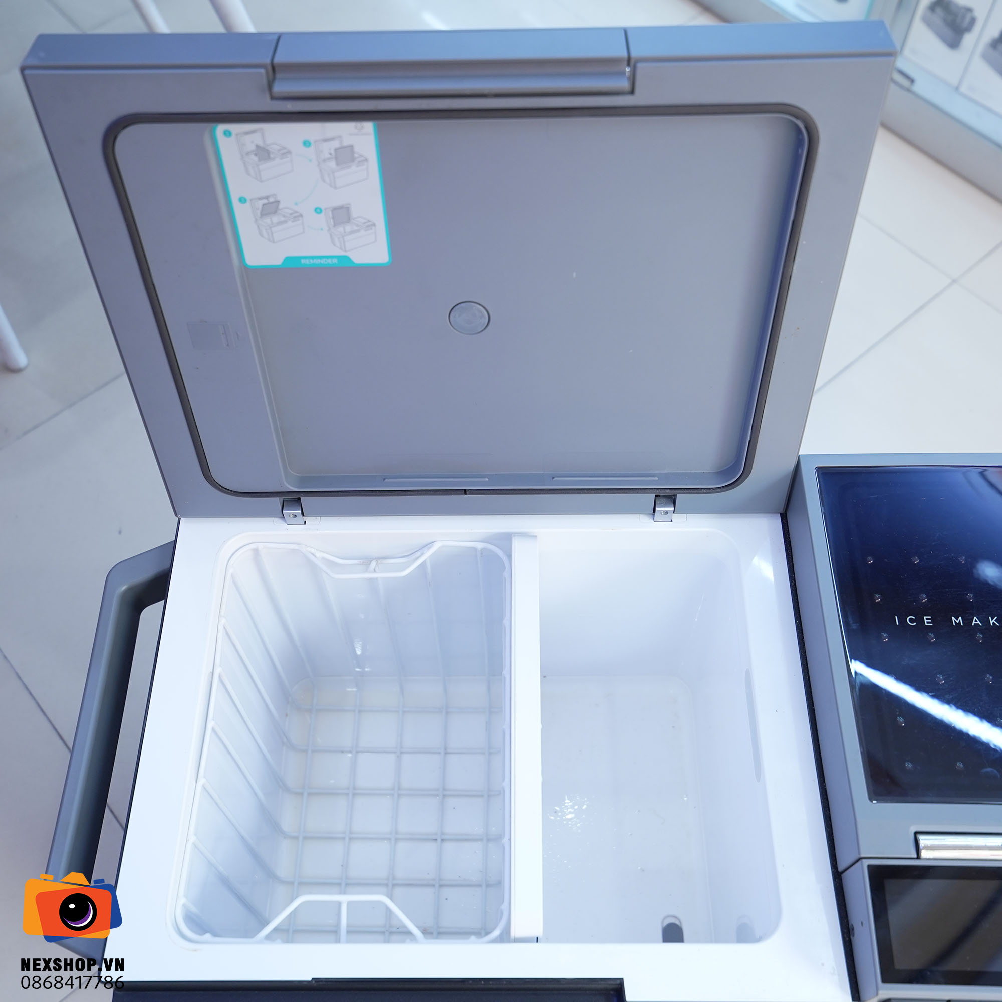 EcoFlow GLACIER Tủ lạnh camping | Used ( Chưa gồm pin )