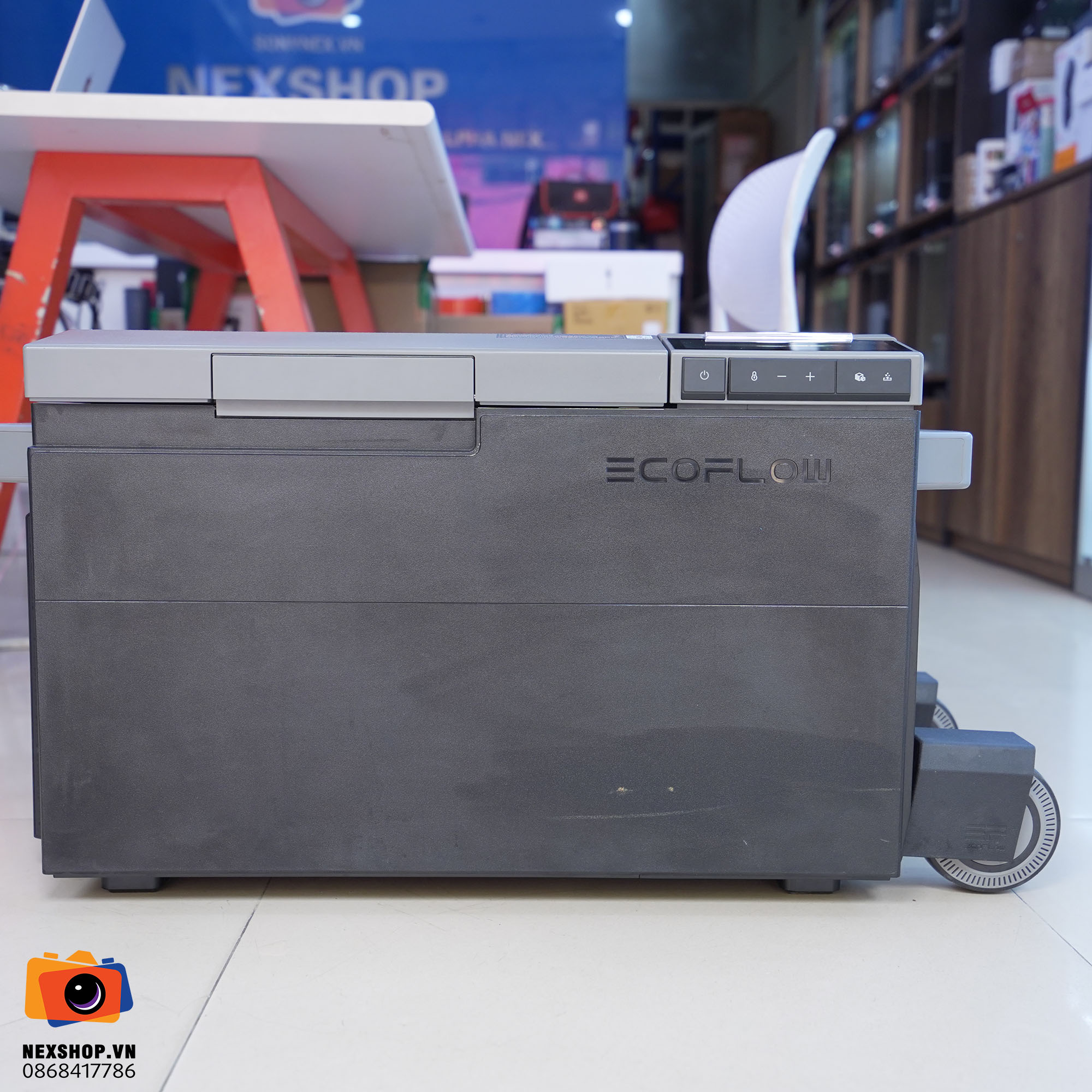 Ngoại hình tủ EcoFlow GLACIER Used đang đăng tại NexShop