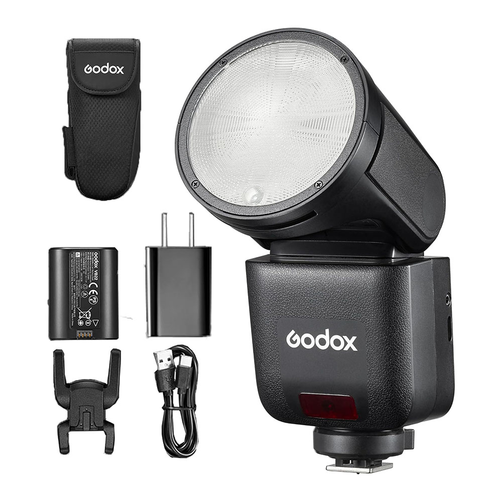 Flash đầu tròn Godox - V1 mid for Sony | Chính hãng - chi tiết 5