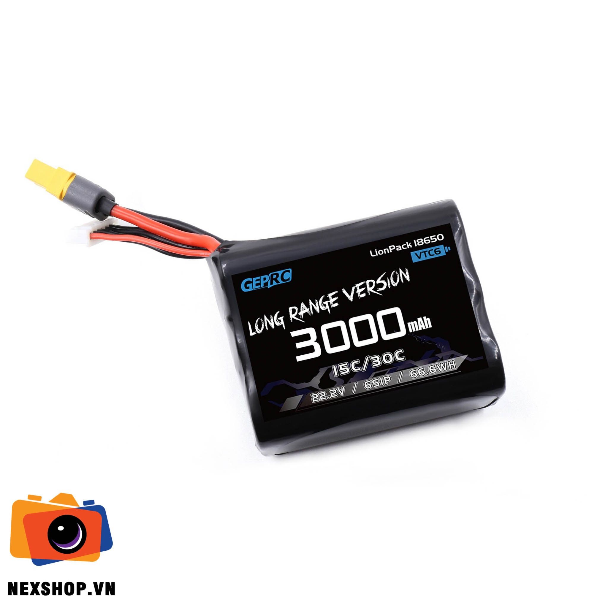 GEPRC VTC6 18650 6S1P 3000mAh Batteries