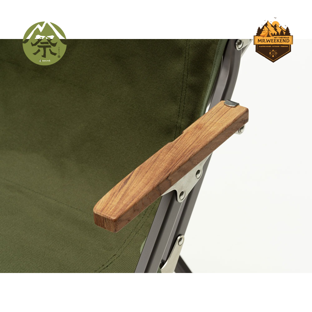 Ghế Snow peak Low Beach Chair Short in Dark Green , FES-187 | Chính hãng