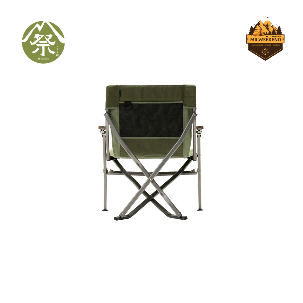 Ghế Snow peak Low Beach Chair Short in Dark Green , FES-187 | Chính hãng