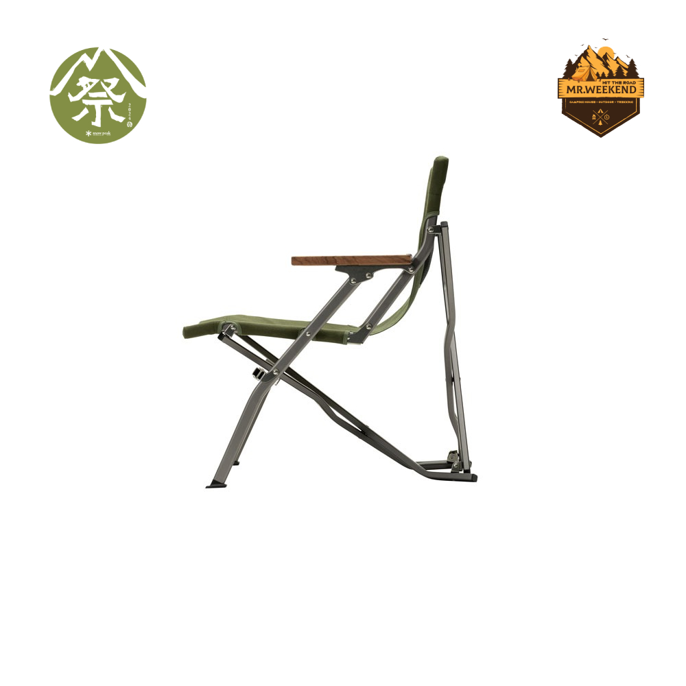 Ghế Snow peak Low Beach Chair Short in Dark Green , FES-187 | Chính hãng