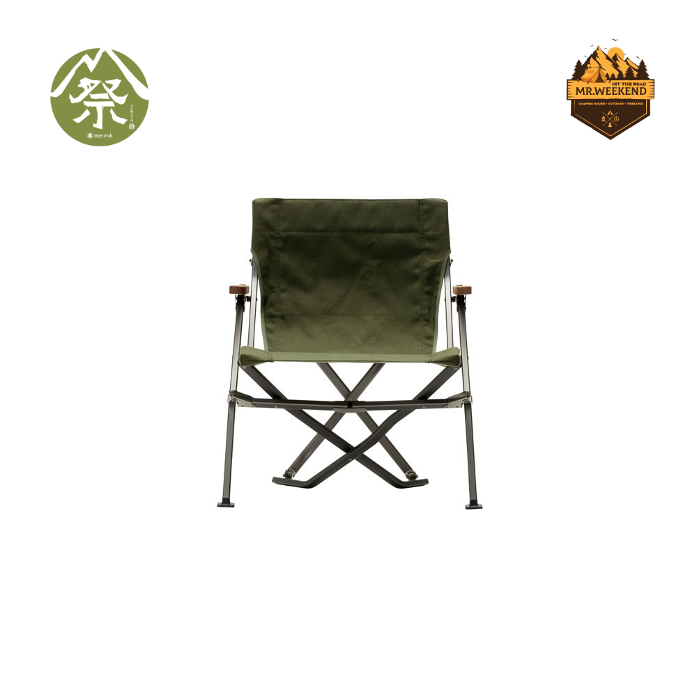 Ghế Snow peak Low Beach Chair Short in Dark Green , FES-187 | Chính hãng