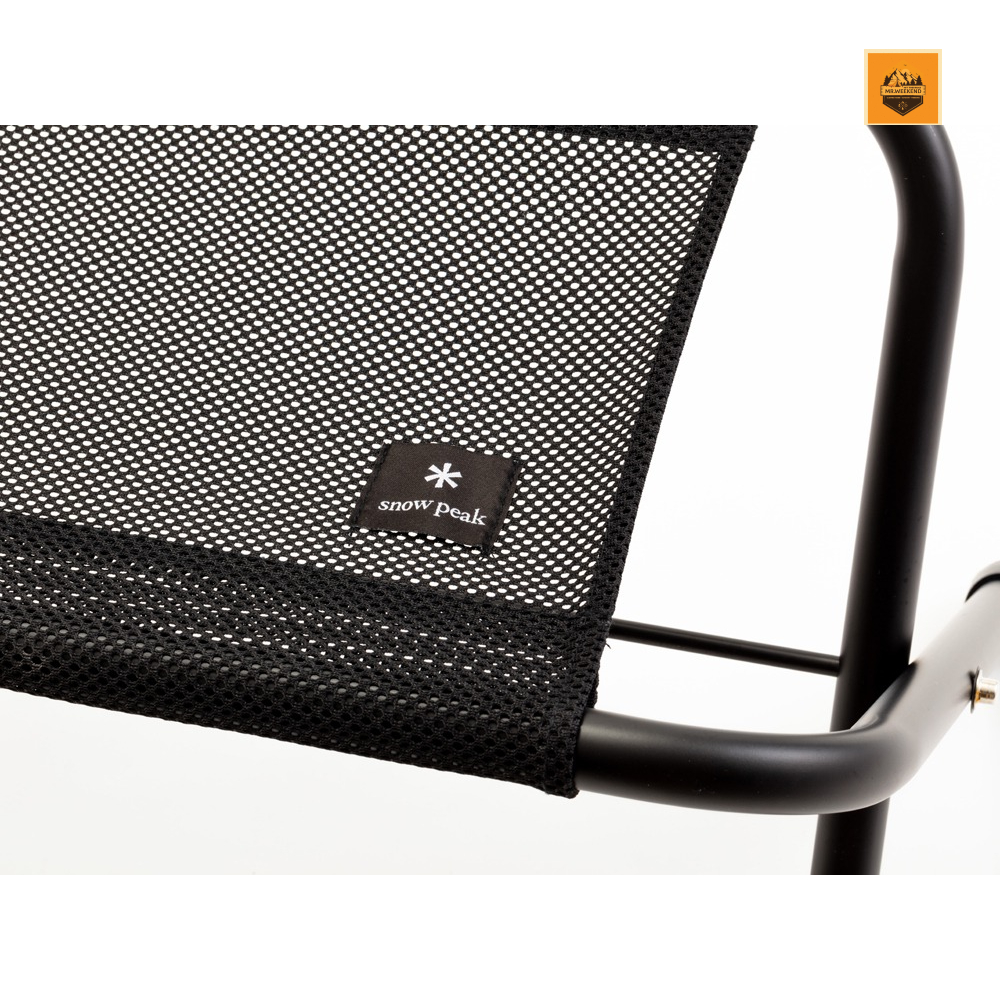 Ghế Snow peak Mesh FD Bench Black, LV-071M-BK | Chính hãng