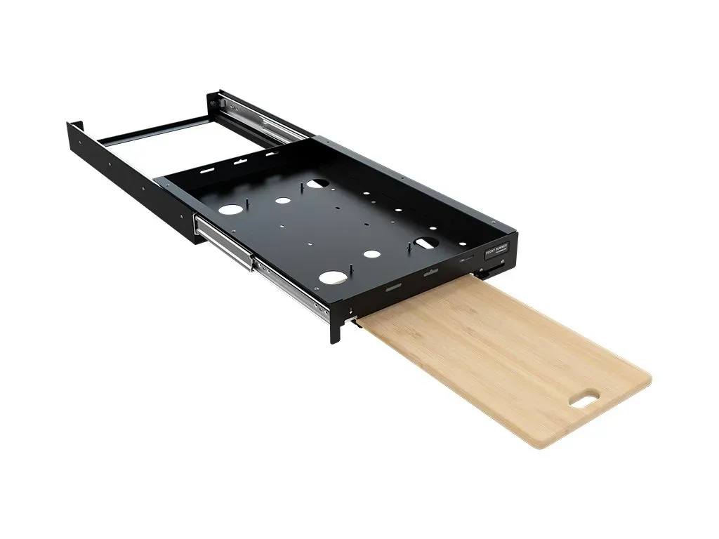 Giá Trượt Tủ Lạnh Front Runner Cargo/Fridge Slide with Cutting Board | Tương Thích Tủ Lạnh 35L-46L | Chính hãng