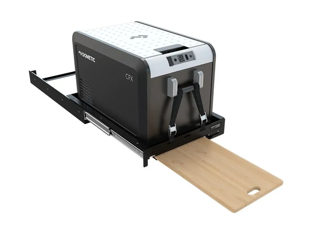 Giá Trượt Tủ Lạnh Front Runner Cargo/Fridge Slide with Cutting Board | Tương Thích Tủ Lạnh 35L-46L | Chính hãng