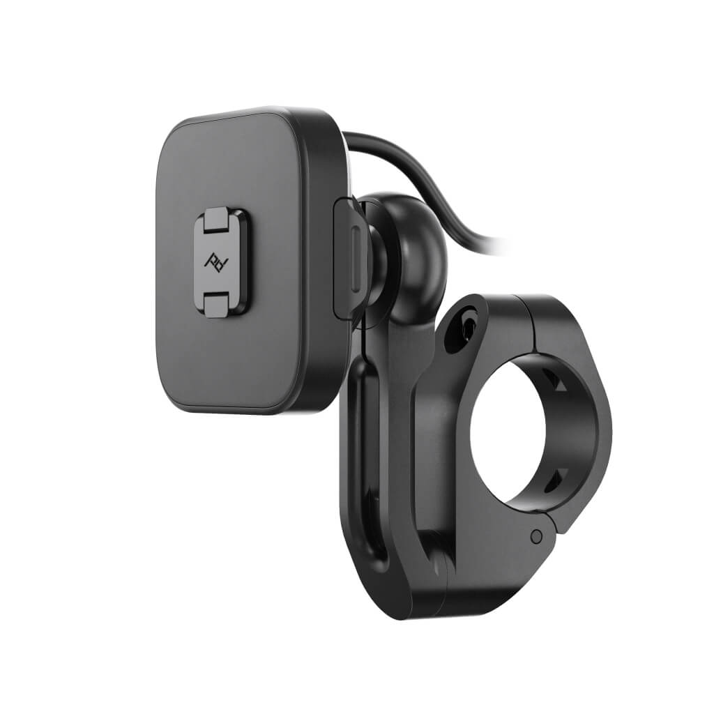 Giá đỡ điện thoại xe máy Peak Design Motorcycle Bar Mount v2 Charging Black | Chính hãng