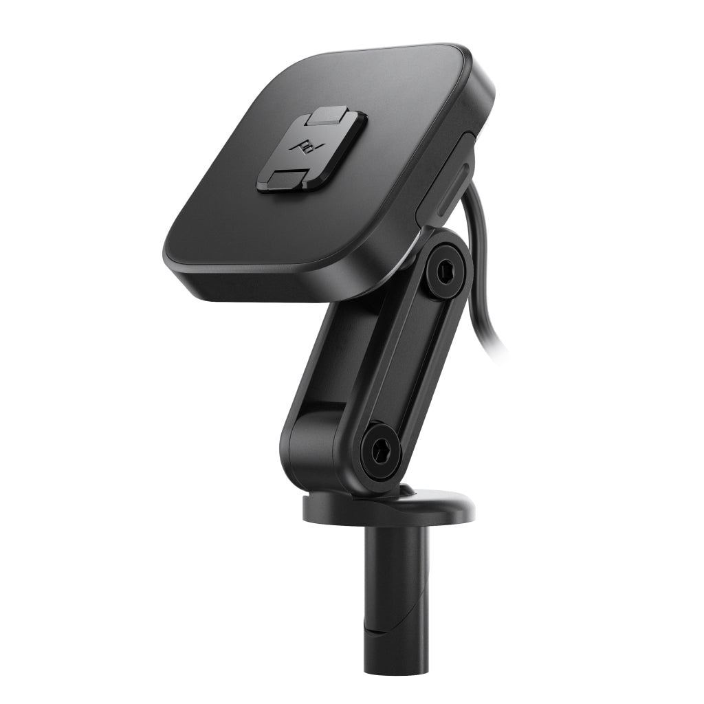 Giá đỡ điện thoại xe máy Peak Design Motorcycle Stem Mount Charging Black | Chính hãng