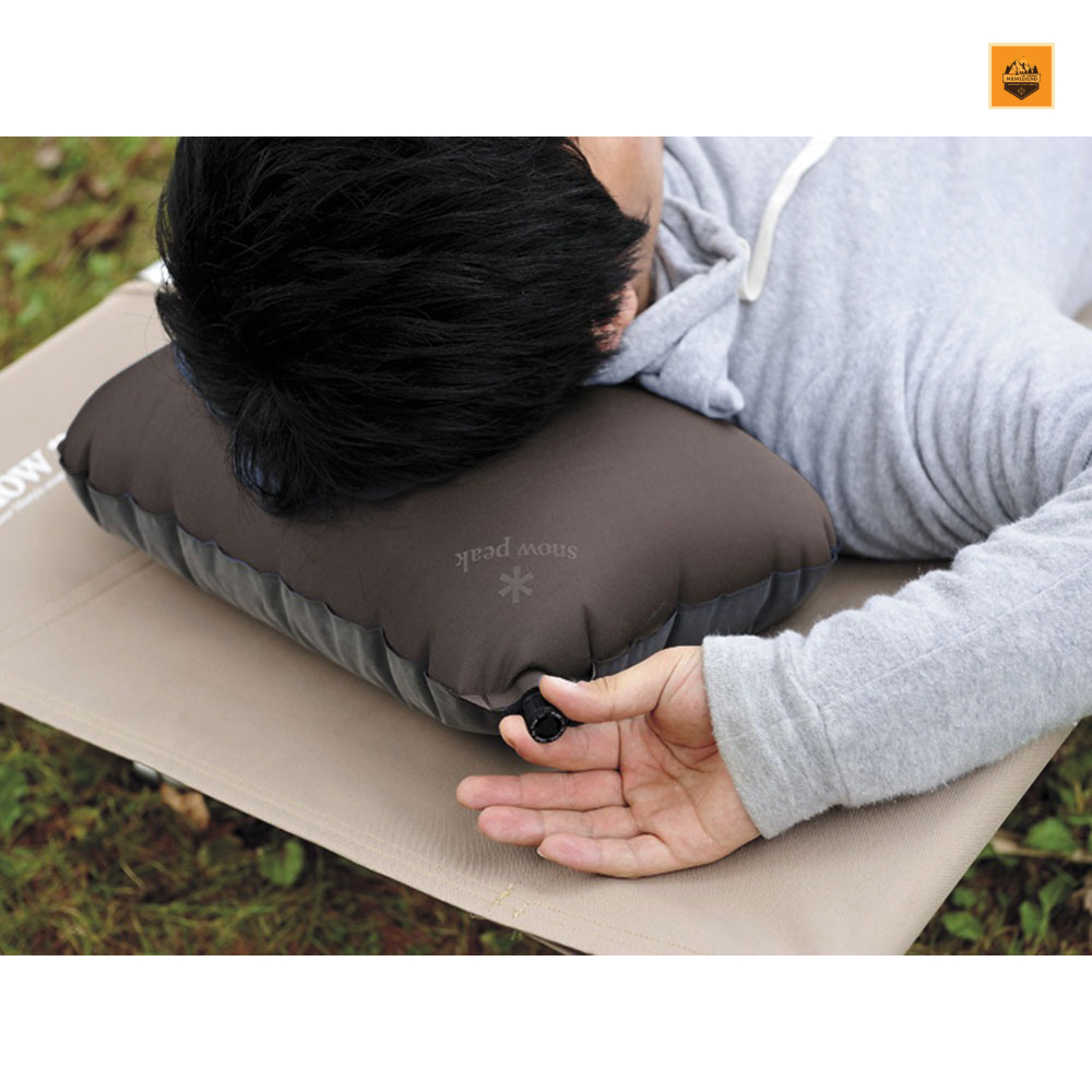Gối hơi Snow peak Stretch Pillow, TM-095R | Chính hãng
