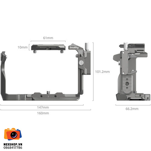HawkLock Quick Release Cage Kit for Sony FX3 / FX30 | Full VAT